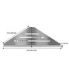 Skelang 304 Stainless Steel Corner Shelf, Triangle Shower Caddy, Floating