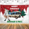 Christmas Vacation Backdrop Funny Christmas Banner New Year Winter Xmas