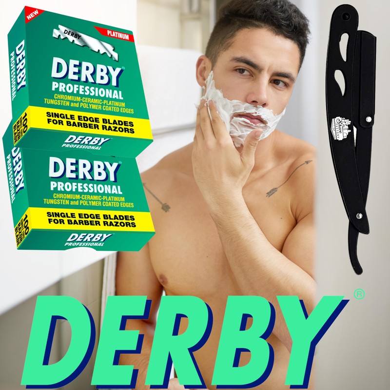 Derby Razor Blades Professional 300 / Pack of 3 -
