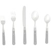 Ginkgo International Le Prix Stainless Steel Dishwasher-safe 30piece flatware set,