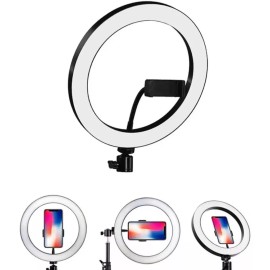 CL Aro De Luz Led Con Soporte Para Celular Selfie Video