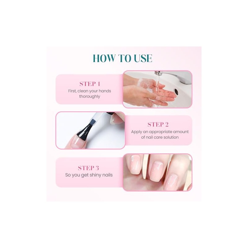 3 Days Nail Care Oil, Vitae Aceite Fortalecedor,Tratamiento Reparador(1pc)