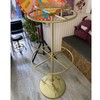 Rotatable Round Clothes Rack 2-tier Kids Clothing Rack for Boutiques,