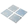 Design61 4 Hole Plate Flat Connector Fixing Plate Mounting Plate