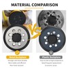 Gnellkoor 5 Inch 8 Holes Hook Loop Orbital Sander Metal