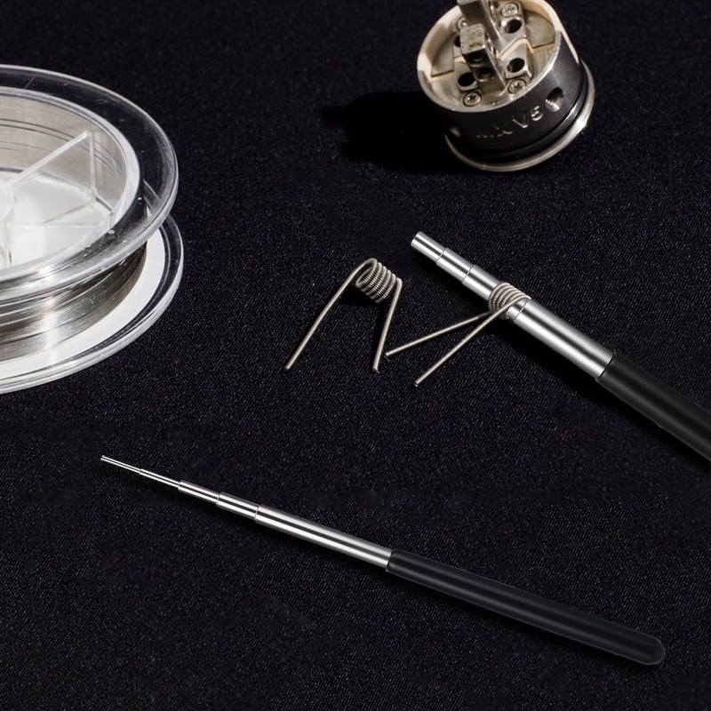 2 Pack Coil Jig Tool Set, Stainless Steel Micro 1.5mm-10mm