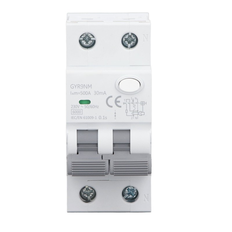1P+N 20A 30mA Residual Current Operated Circuit Breaker Quick Response