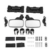 Wsays Side Rear View Mirrors Kit Compatible with Polaris General
