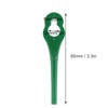 100pcs Plastic Grass Trimmer Blades Lawn Mower Replacement Cutting Blades