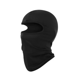Balaclava Ski Mask, Thin Full Face Mask for Motorcycle Bike Hunting Cycling Cap Ski, Black, One Size