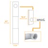 LBG Products Dryer Vent Window Kit for 4" Diameter Dryer
