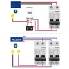 16A Circuit Breaker AC DC 2-in-1 400V 2P Miniature Circuit