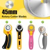 FEISHIONG Rotary Replacement Blades, 10 Pcs Fabric Cutter Rotary Blades,