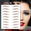 BREYLEE Eyebrow Tattoo Stickers Eyebrow Permanent Makeup Stickers Eyebrow Stickers