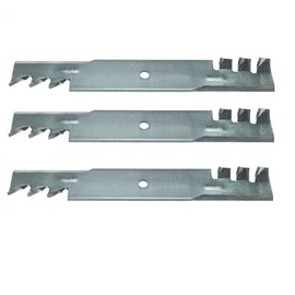 Pack of 3 Replacement Lawn Mower Mulching Blades Fits Hustler Gator XR7 Super Z Raptor SD for 54" Deck Heavy Duty Blades 797704 797712