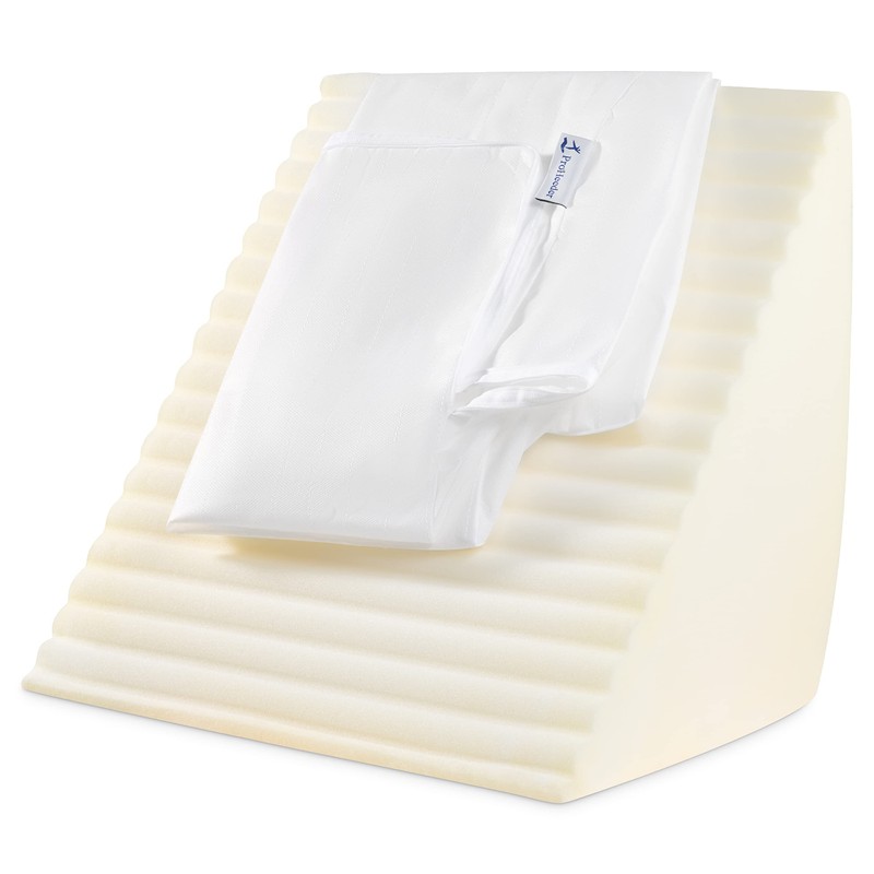 Proheeder Extra Cover Bed Wedge Pillow Cushion - Removable and