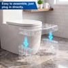 Toilet Stool for Adults, Bathroom Toilet Step Foot Stool