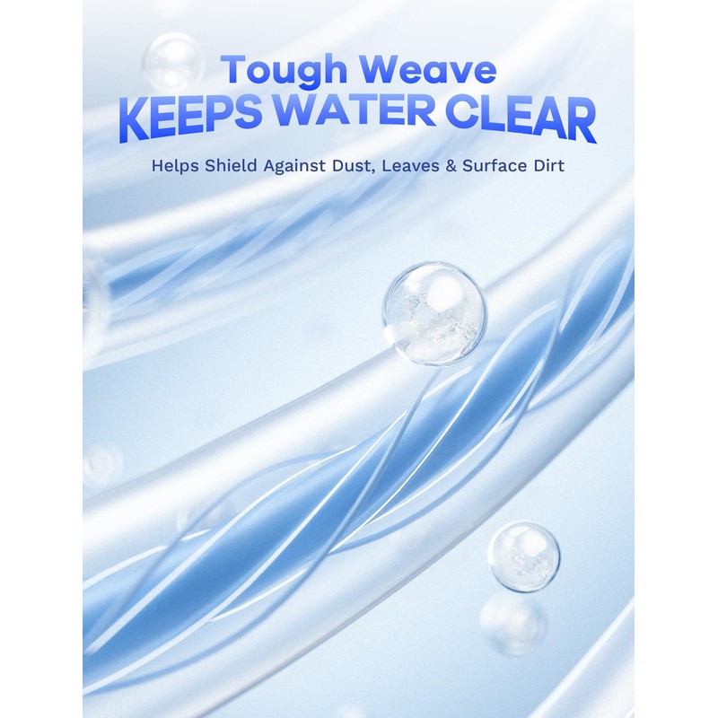 POOLHACKER 16x32 FT Oval Pool Cover – 420D Extra Thick