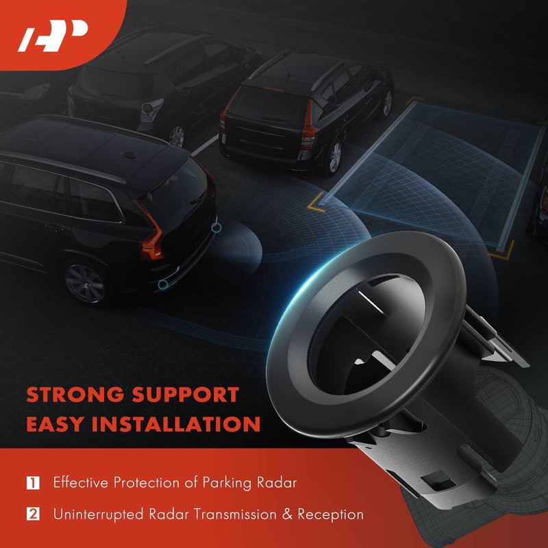 A-Premium Front Inner Right Parking Assist Sensor Retainer Bezels Compatible