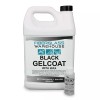 Fiberglass Warehouse Black Gel Coat –Gallon (WAXED) with 2oz MEKP