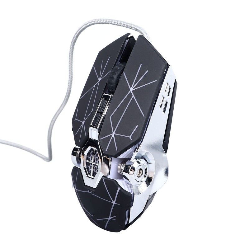 Mechanical Gaming Mouse Precise Control Quick Response RGB Ergonomic Wired