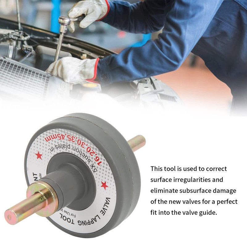 Leapiture Valve Lap Tool Attachment Engine Valve Lap Kit with