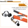 Bonvoisin CP-180 Manual Hydraulic Pump Hand Pump Hose Coupler for