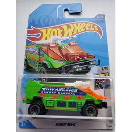 Hot Wheels 2020 Hw Metro Runway Res-Q, Green 104/250
