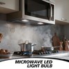 KEIVO LED Microwave Light Bulbs Under Hood, 3W 380LM, E17