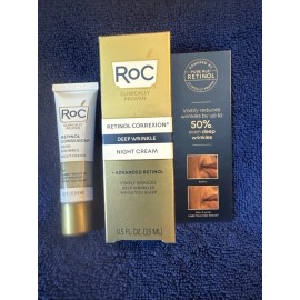 Retinol Roc Retinol Correxion Deep Wrinkle Night Cream 0.5 FL OZ (15ml)