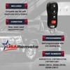 USARemote Keyless Entry Remote Key Fob 4btn for I35 G35
