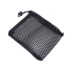 Golf Ball Bag, Golf Ball Mesh Nets Bag with Drawstring Storage Bag for Golf Balls (S-10 Balls M-25 Balls L-50 Balls) (Medium)