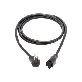 Tripp Lite Power Extension Cord Right-Angle 5-15P to 5-15R 14AWG 15A 6ft (P024-006-15D)