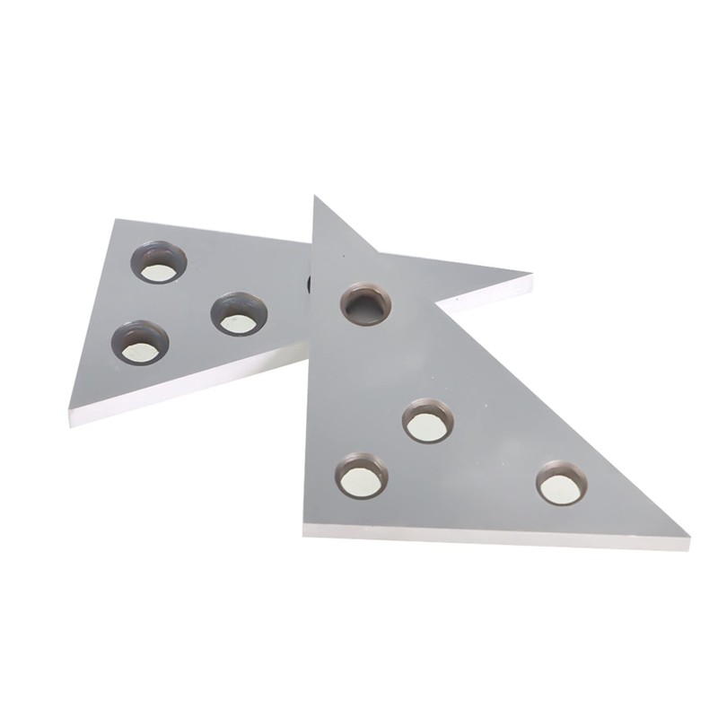 30/60/90 Degree Solid Angle Plate Set - 2 Pcs 45/45/90