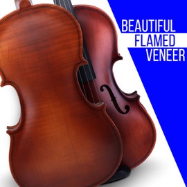 Pyle, 4 Plywood Stringed Instrument-Student Grade Violin with Accessory Kit Included (PGVILN20.3)