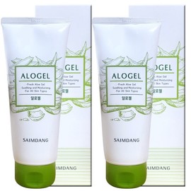 Saimdang Aloe Gel 200ml (Large) 2 Pieces / Aloe Vera Aloe Soothing Gel Aloe Gel / 사임당 알로젤 200ml(대형) 2개알로에베라 알로에수딩젤 알로에젤