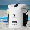 geckobrands 30L Backpack Dry Bag Cooler - Holds 24 Cans