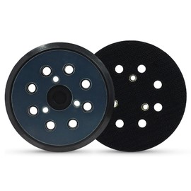 2Pack 5 Inch 8 Hole Replacement Sander Backing Pad, 125mm Sanding Discs with Hook & Loop 3 Screw Orbital Sander Accessories for Makita Random Orbital Sanders BO5041 BO5031 BO5040 BO5012 BO5020 BO5021