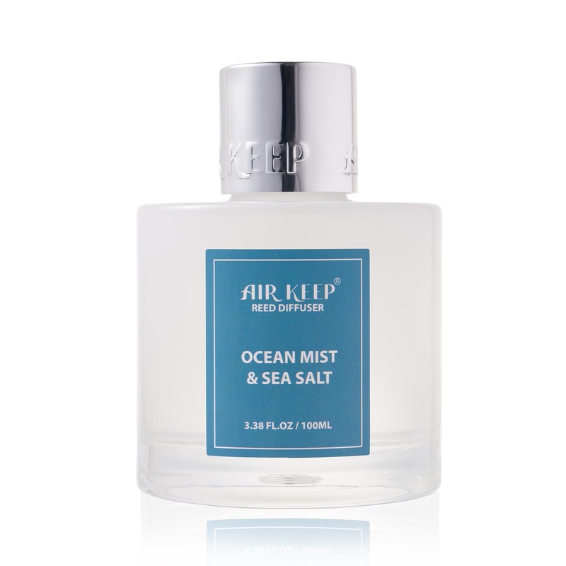 Airkeep Reed Diffuser Set,3.38 fl oz (100 ml) - Ocean