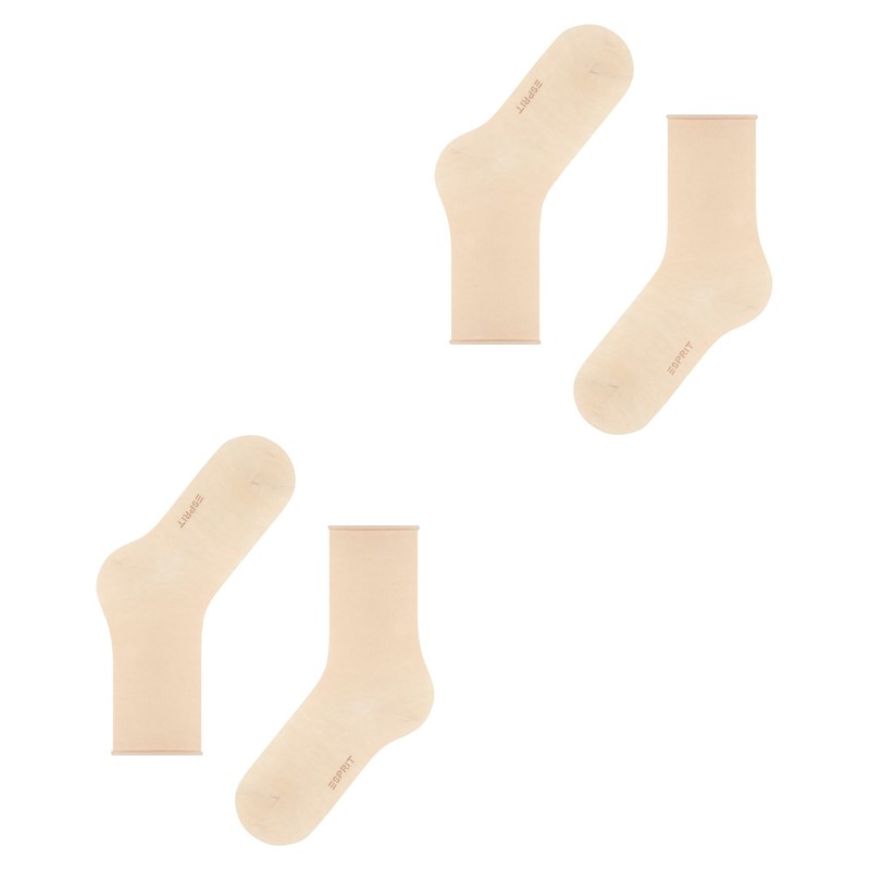 ESPRIT Women's Basic Pure Multipack W So Cotton Plain Socks