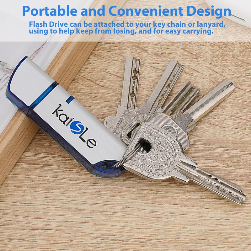 KAISLE 64GB USB Flash Drive, External USB Flash Memory Storage
