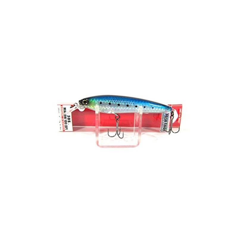 Yo-Zuri F1157 HIW 3DS Minnow Suspending Lure, 4-Inch, Holographic Sardine