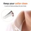 20pcs Collar Sweat Pads Disposable Hat Collar Sweat Stains SelfAdhesive