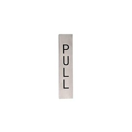 C.R. LAURENCE 4EPBSPL CRL Brushed Stainless 4-1/2" Pull Indicator