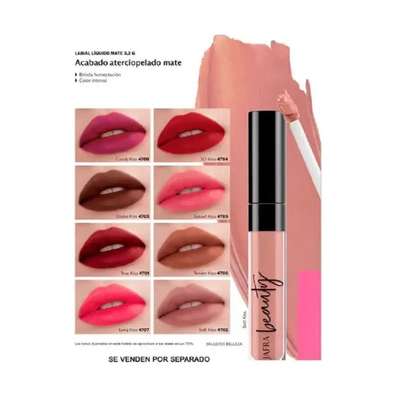 Jafra Labial Liquido Mate Escoge Tu Favorito