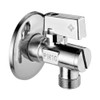 Designer Angle Valve Chrome Brass with Integrated Water Filter in
