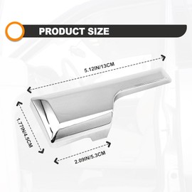 Vrasly Right Passenger Side Interior Door Handle Front Or Rear, Compatible with 2007-2017 Ford Expedition Lincoln Navigator Right Passenger Side for DHA49646 8L1Z7821818A