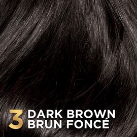 L'Oréal Paris Premium Hair Color, Long-lasting, Fade-defying and Luminous Colour, For Luminous Colour and Shine, Superior Preference, 3 Brasilia Dark Brown