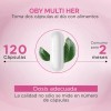 Oby - Multivitaminico Mujer 120 Capsulas + 20 Ingredientes: Colageno,