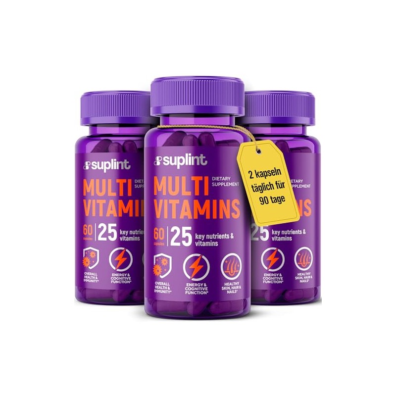 Multivitamin Complex - Vitamin Complex A-Z & Minerals such as